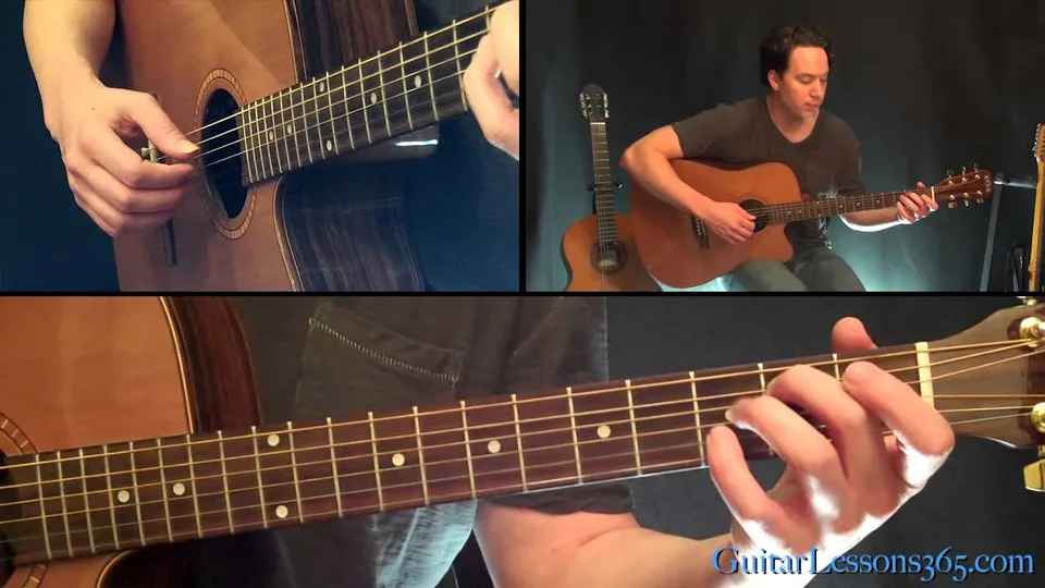Extreme - More Than Words - With Tapping Part! guitar lesson