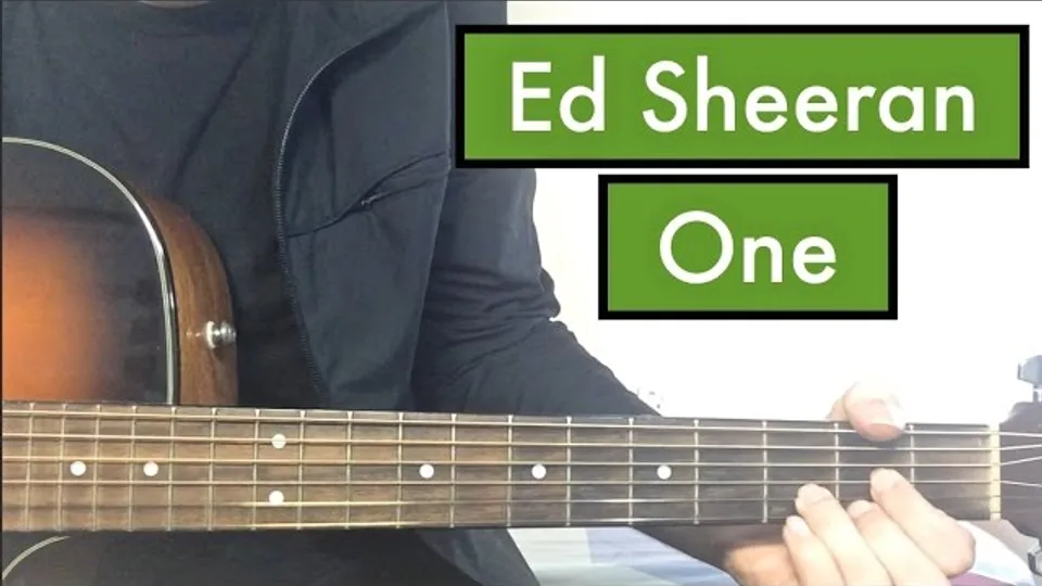 Ed Sheeran - One guitar lesson