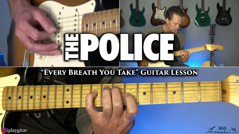 The Police - Every Breath You Take guitar lesson