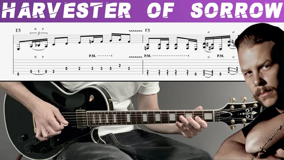Metallica - Harvester of Sorrow guitar tab