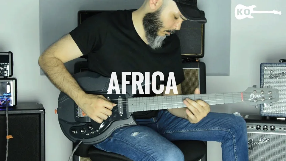 Toto - Africa guitar cover