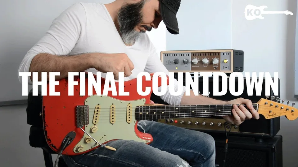 Europe - The Final Countdown guitar cover