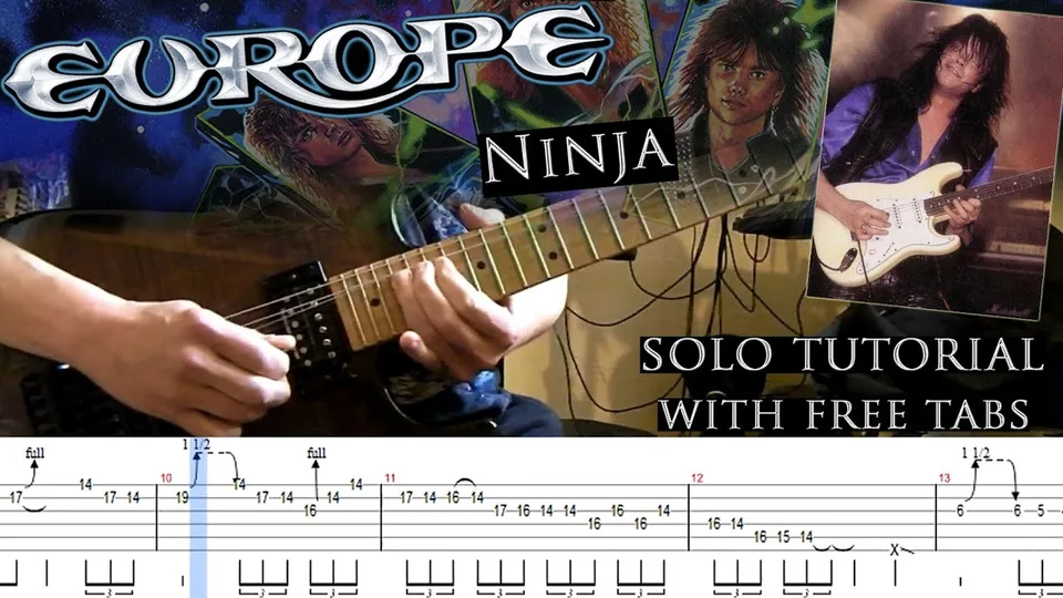 Europe - Ninja guitar tab
