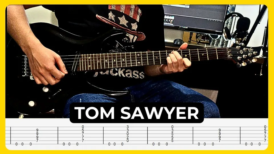Rush - Tom Sawyer guitar tab