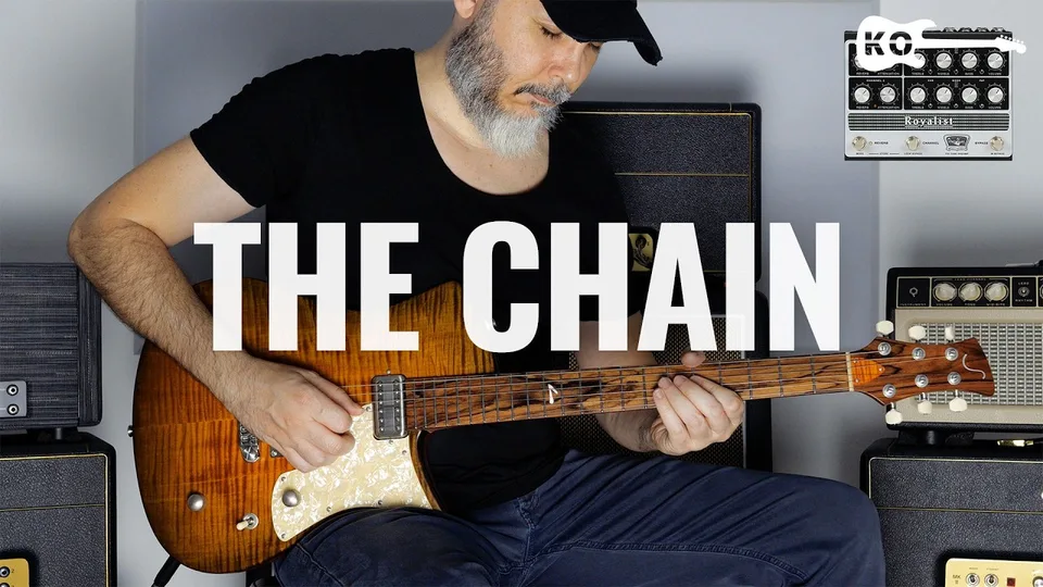Fleetwood Mac - The Chain guitar cover