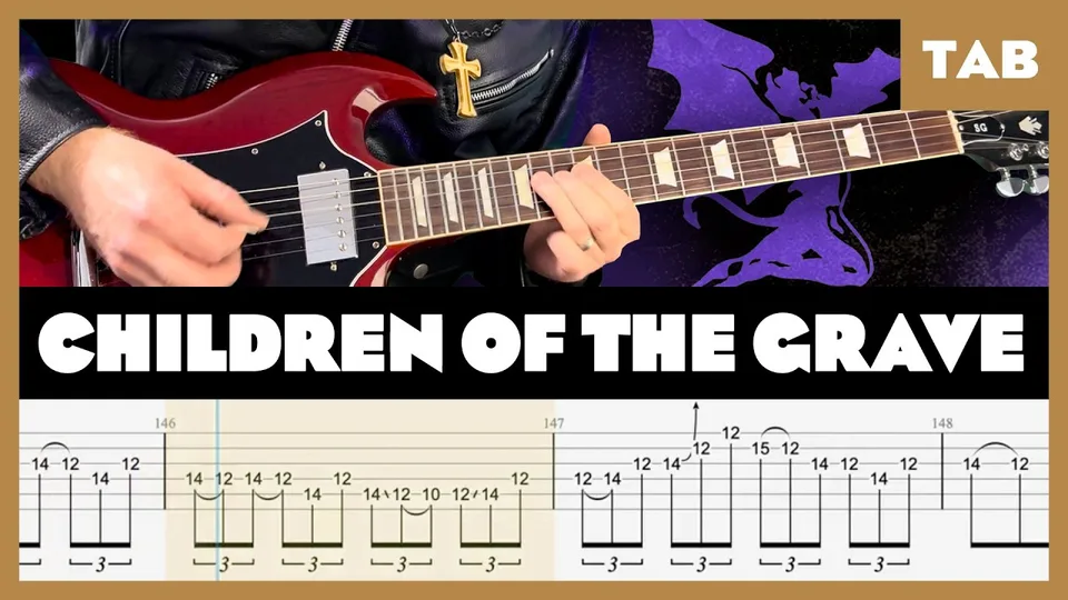 Black Sabbath - Children of the Grave guitar tab