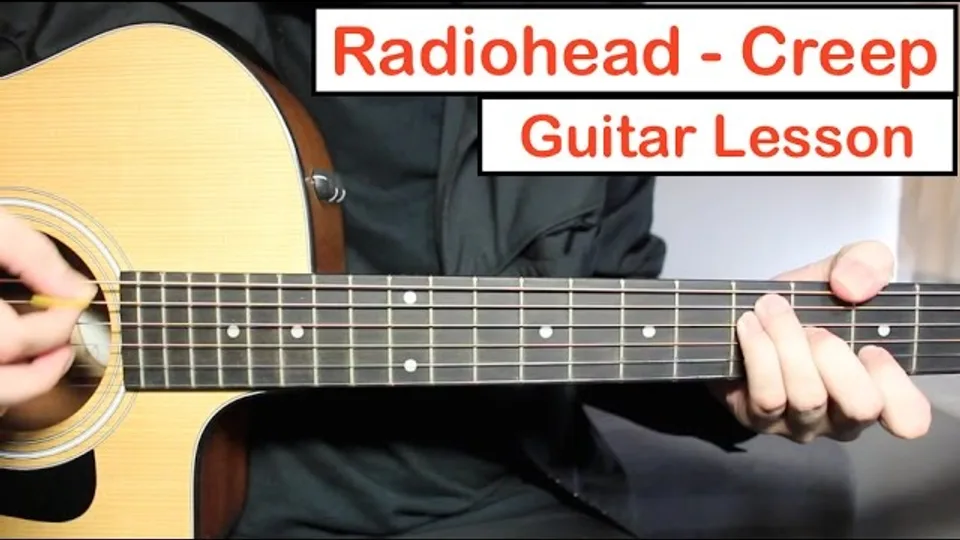 Radiohead - Creep guitar lesson