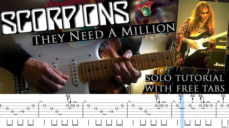 Scorpions - They Need A Million guitar tab