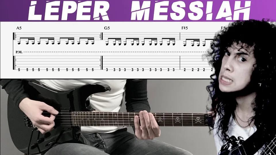 Metallica - LEPER MESSIAH guitar tab