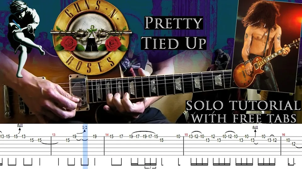 Guns N' Roses - Pretty Tied Up guitar tab