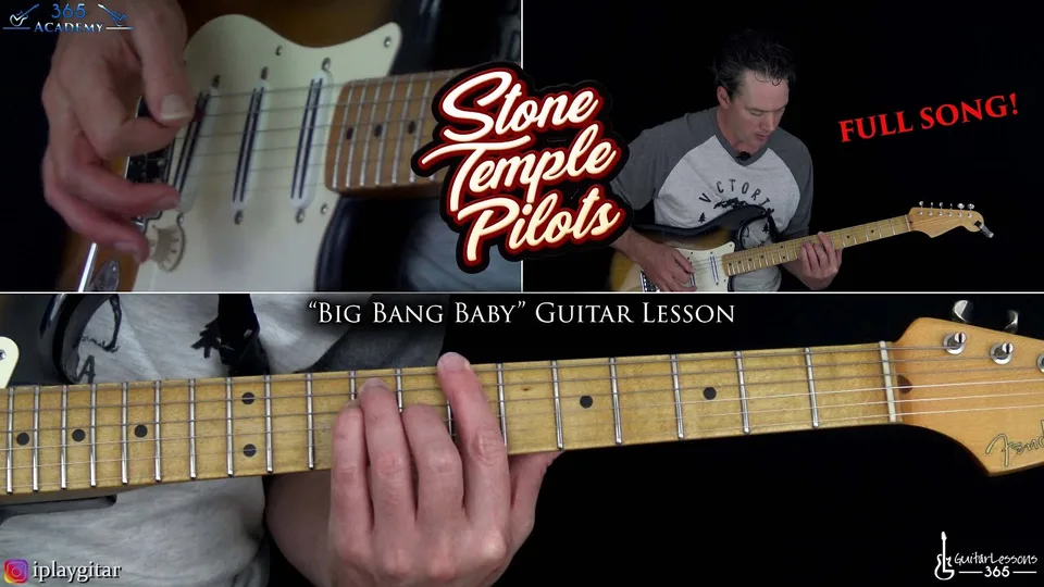 Stone Temple Pilots - Big Bang Baby guitar lesson
