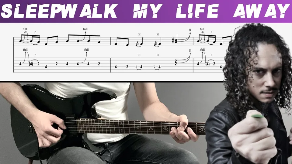 Metallica - Sleepwalk My Life Away guitar tab