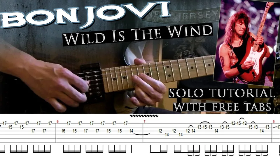 Bon Jovi - Wild Is The Wind guitar tab