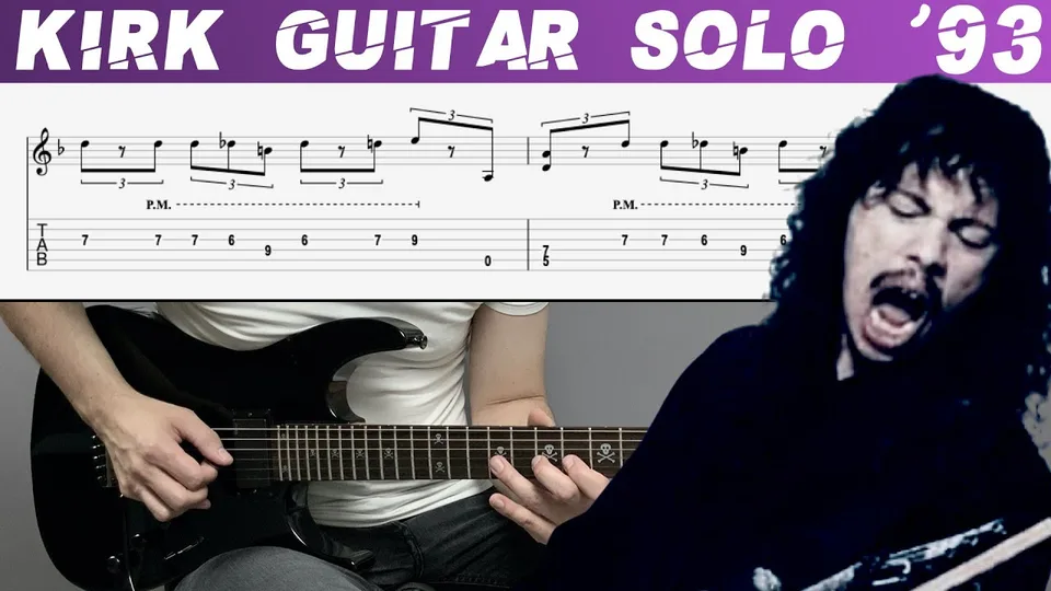 Metallica - Kirk Guitar Solo guitar tab