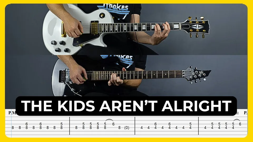 The Offspring - The Kids Aren't Alright guitar tab
