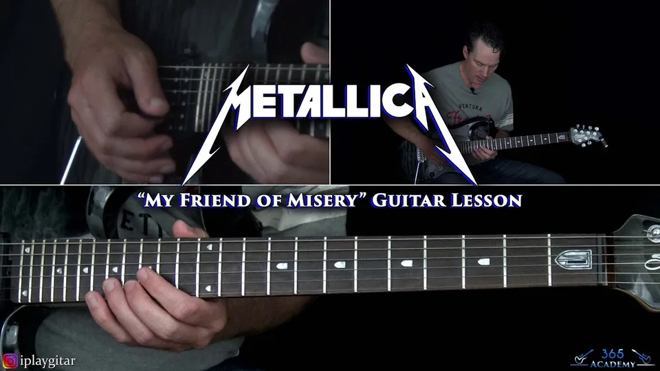 Metallica - My Friend of Misery guitar lesson