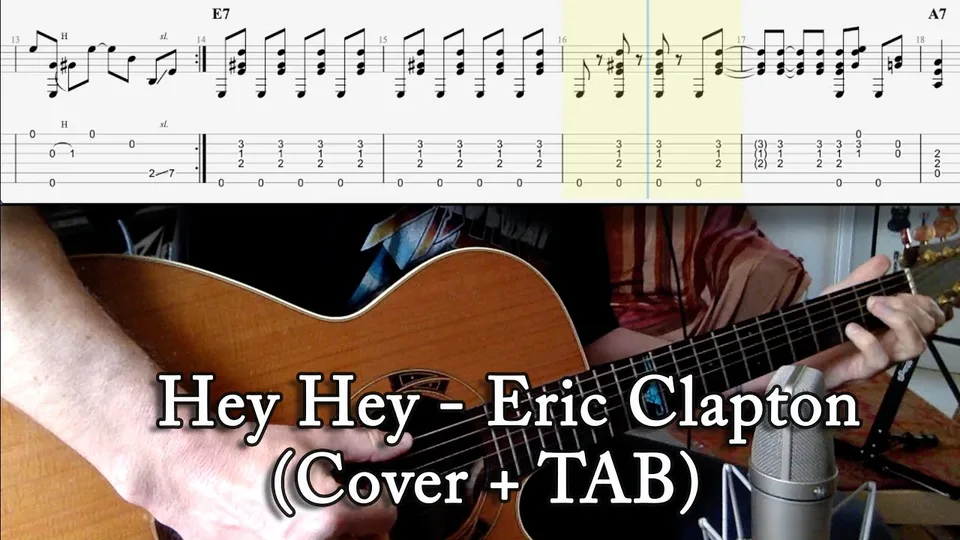 Eric Clapton - Hey Hey guitar tab