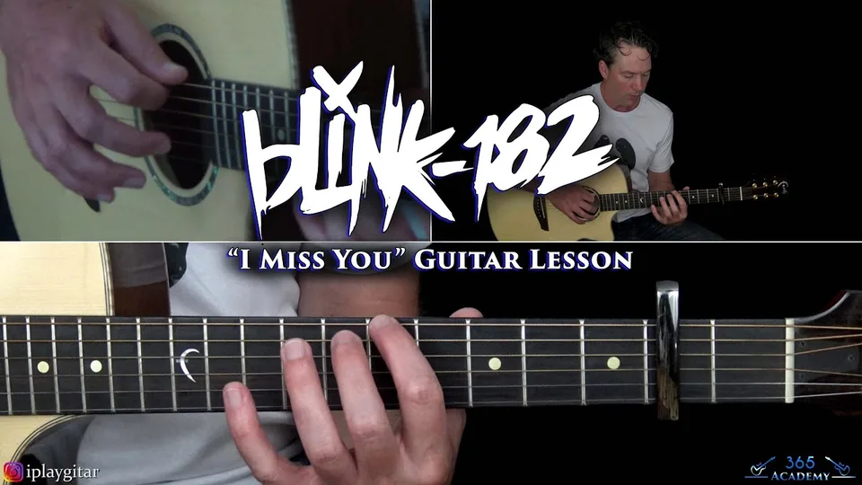 blink-182 - I Miss You guitar lesson