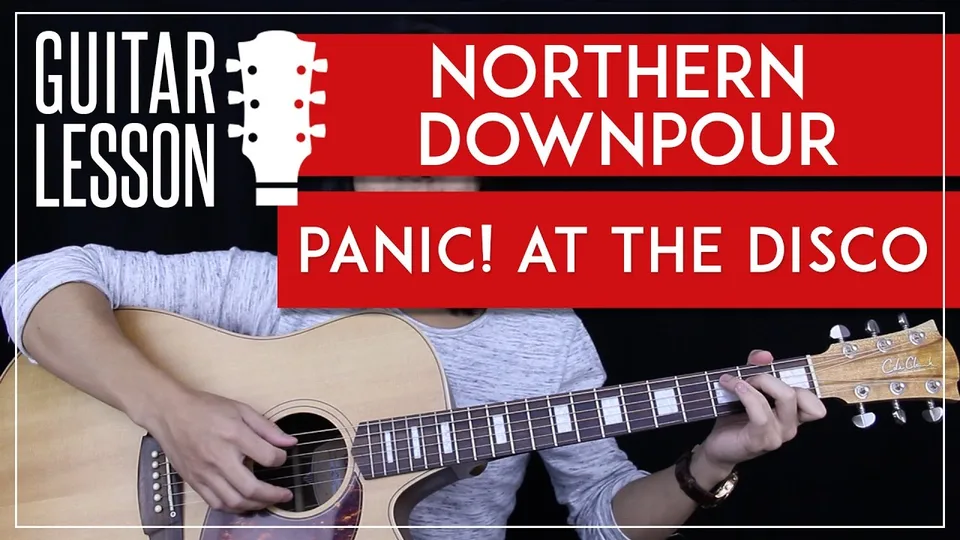 Panic! at the Disco - Northern Downpour guitar lesson