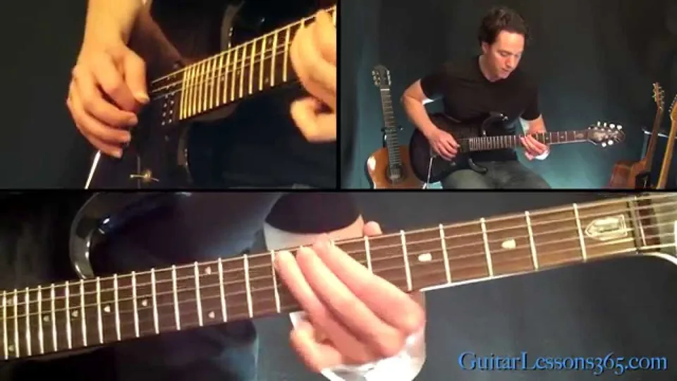 Megadeth - Holy Wars guitar lesson