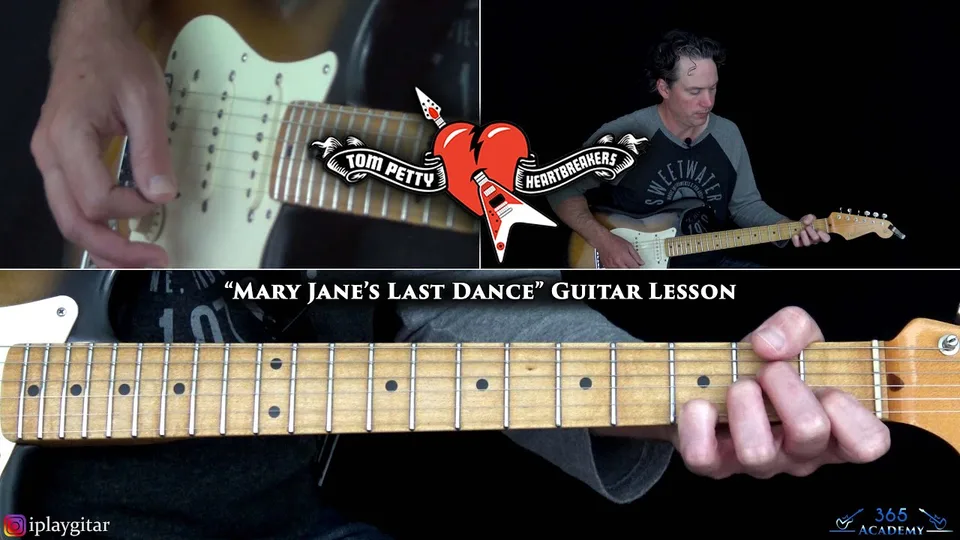 Tom Petty - Mary Jane's Last Dance guitar lesson
