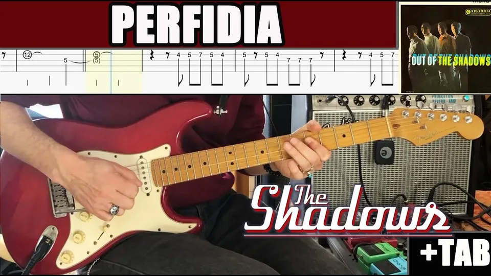 The Shadows - Perfidia guitar tab