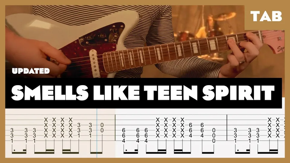 Nirvana - Smells Like Teen Spirit guitar tab