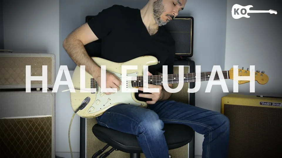 Leonard Cohen - Hallelujah guitar cover