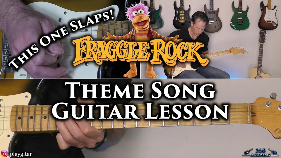 Fraggle Rock - Theme Song guitar lesson