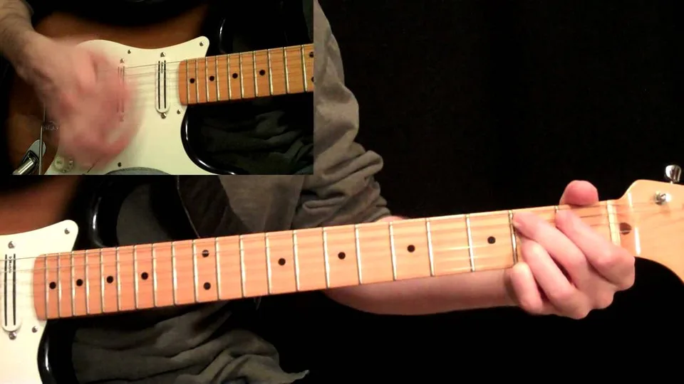 Stevie Ray Vaughan - Pride And Joy - Main Solo guitar lesson