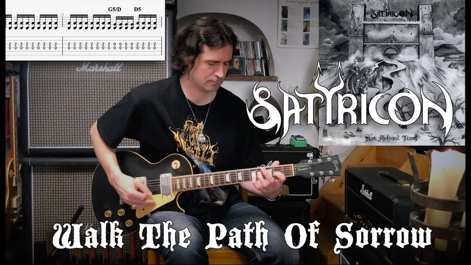 Satyricon - Walk The Path Of Sorrow guitar tab