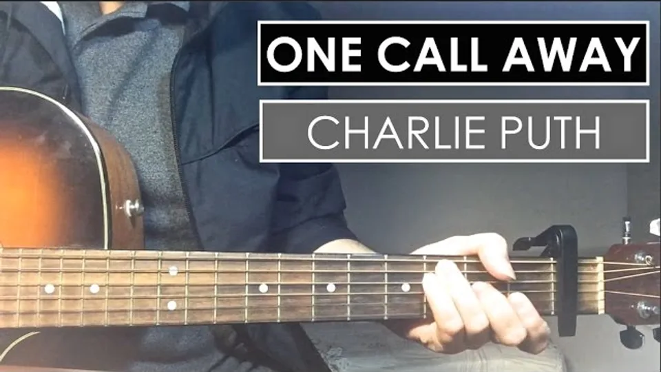 Charlie Puth - One Call Away guitar lesson