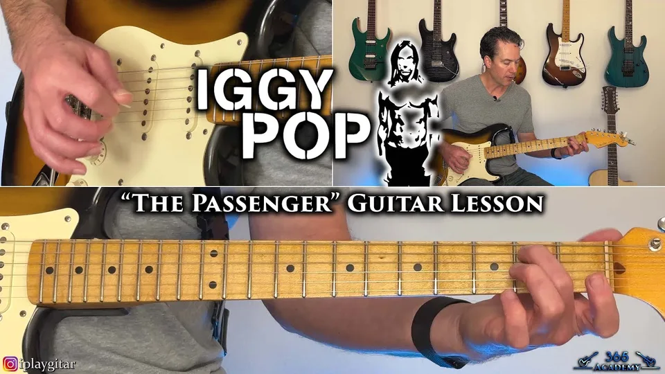 Iggy Pop - The Passenger guitar lesson