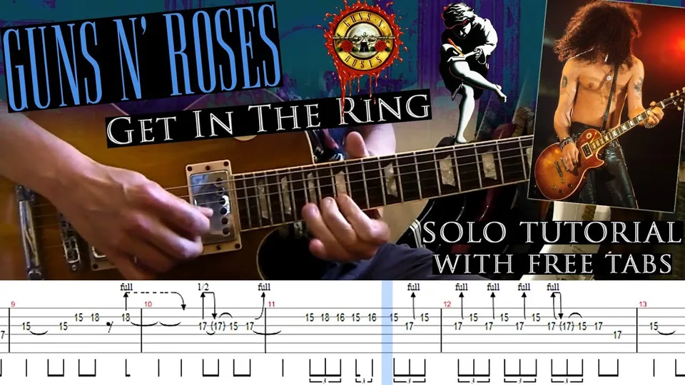 Guns N' Roses - Get In The Ring guitar tab