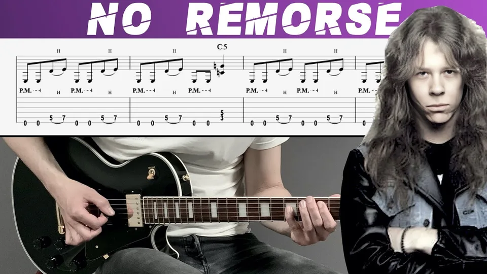 Metallica - NO REMORSE guitar tab