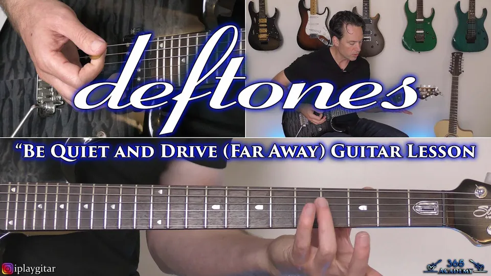 Deftones - Be Quiet and Drive guitar lesson