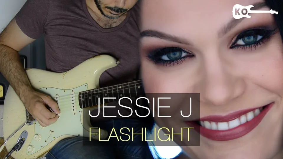 Jessie J - Flashlight guitar cover