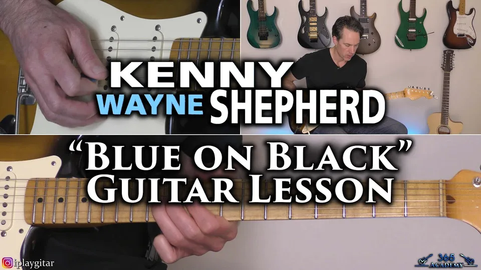 Kenny Wayne Shepherd - Blue on Black guitar lesson