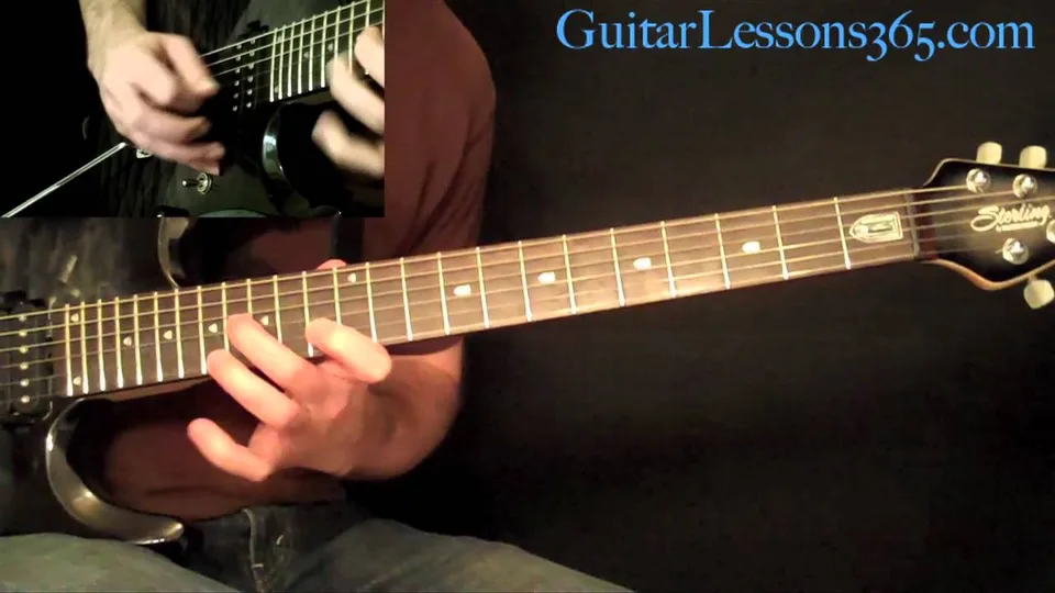 Steve Vai - Steve Vai - Solo guitar lesson