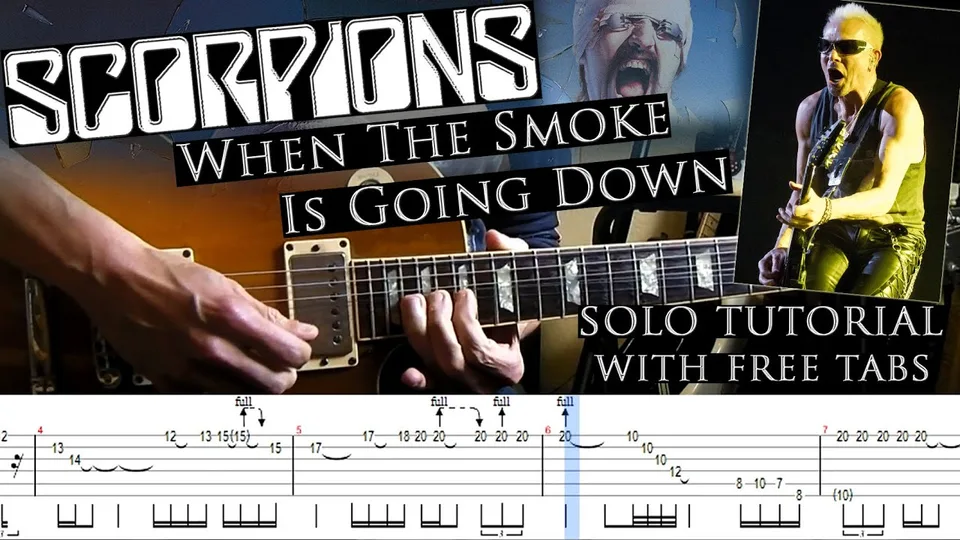 Scorpions - When The Smoke Is Going Down guitar tab