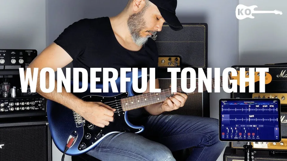 Eric Clapton - Wonderful Tonight guitar cover
