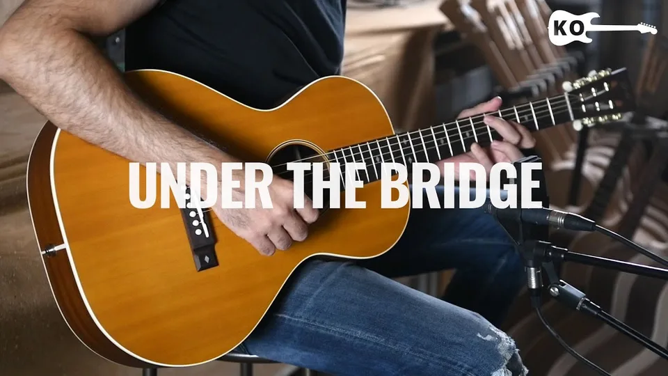 Red Hot Chili Peppers - Under the Bridge guitar cover