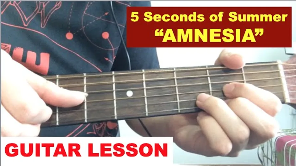 5SOS - Amnesia guitar lesson