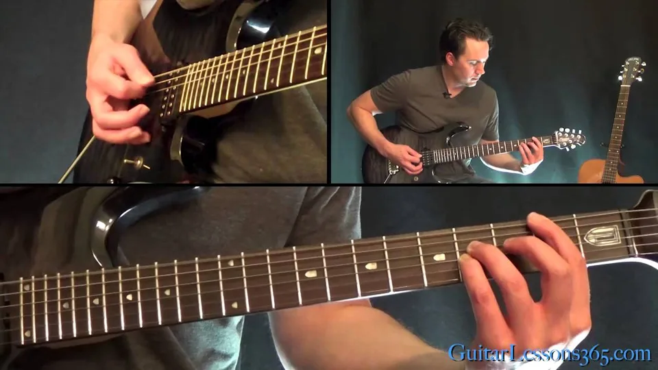 Metallica - One - All Heavy/Distorted Rhythm Parts guitar lesson