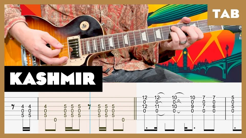 Led Zeppelin - Kashmir guitar tab
