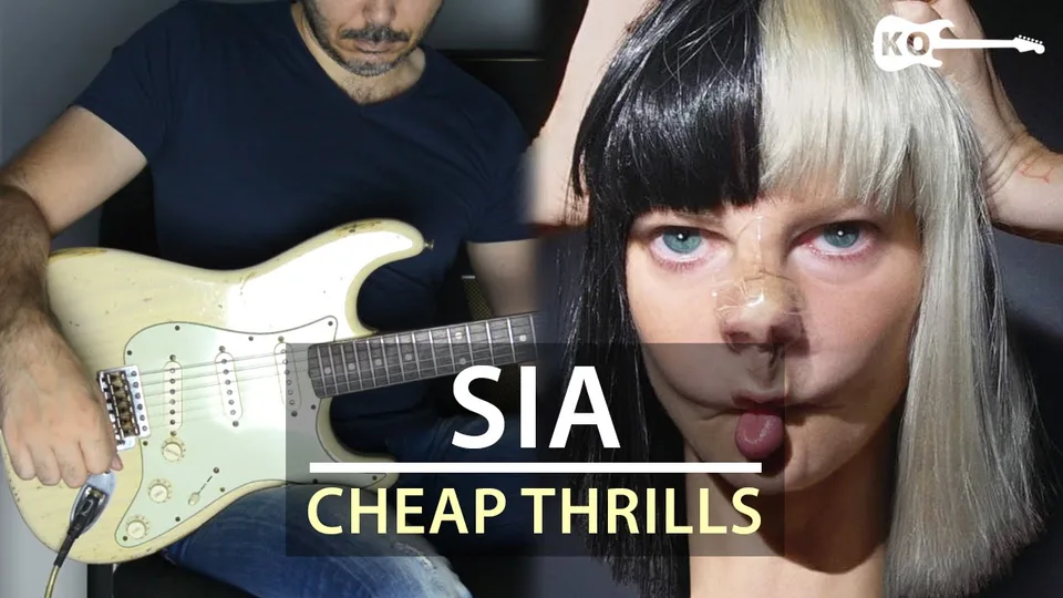 Sia - Cheap Thrills guitar cover