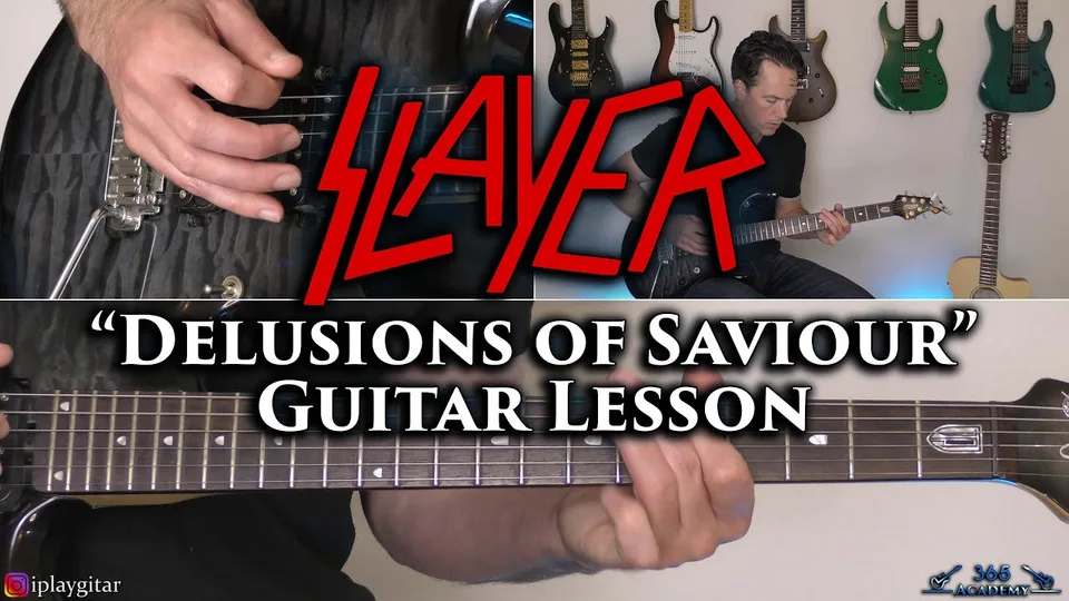 Slayer - Delusions of Saviour guitar lesson