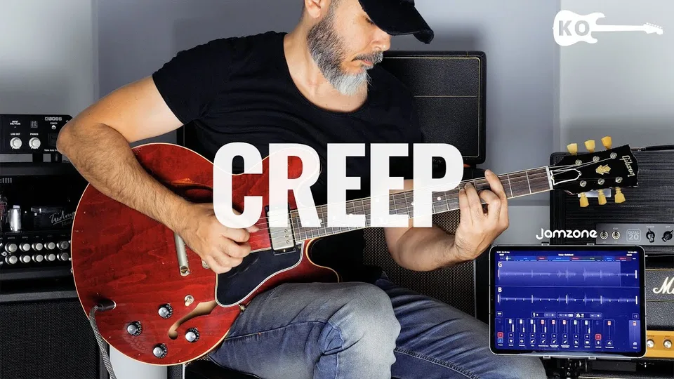 Radiohead - Creep guitar cover