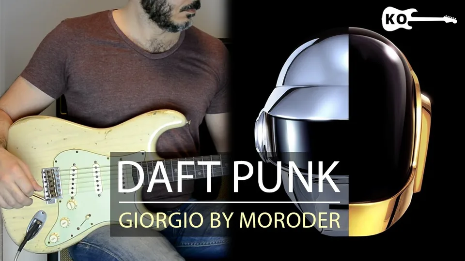 Daft Punk - Giorgio by Moroder guitar cover