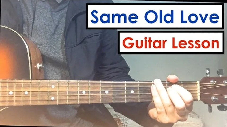 Selena Gomez - Same Old Love guitar lesson